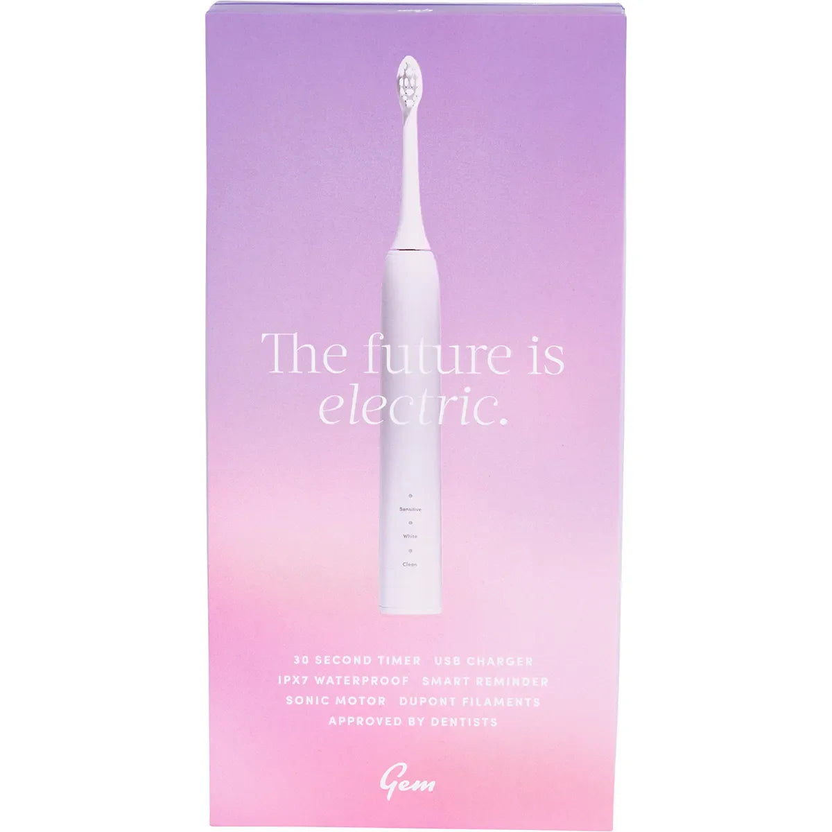 GEM Electric Toothbrush Rose 1