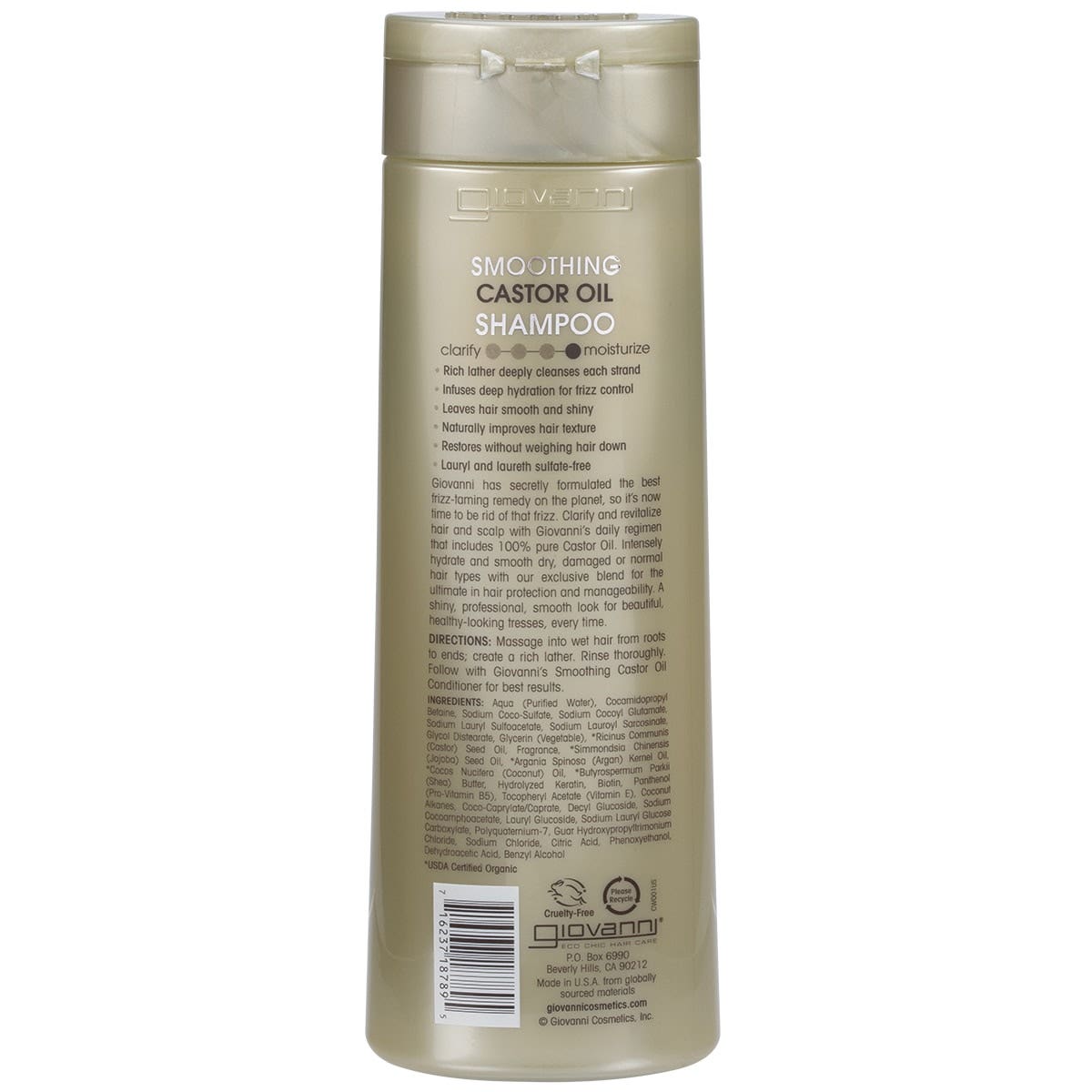 GIOVANNI Shampoo Castor Oil (All Hair) 399ml