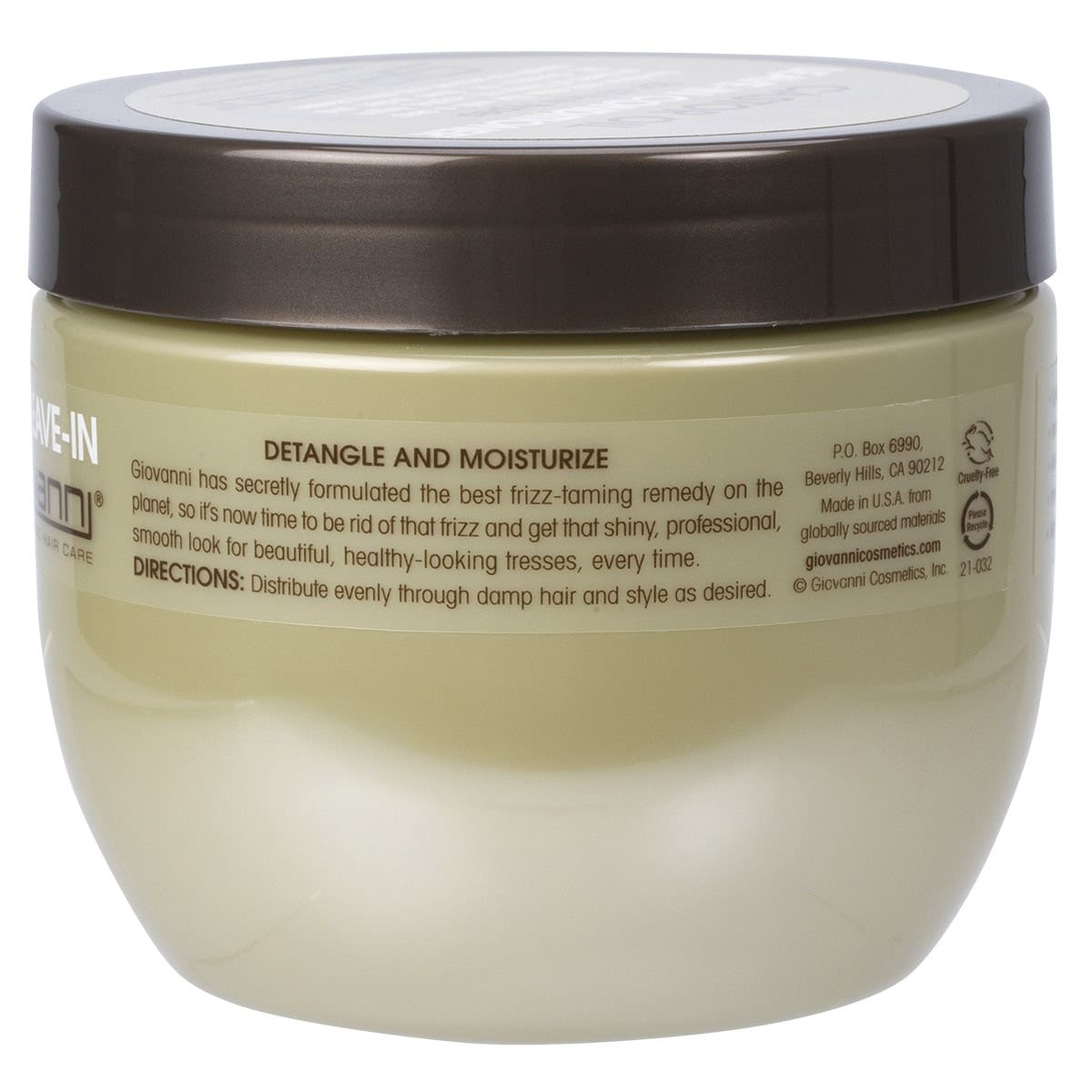 GIOVANNI Leave-in Conditioner Castor Oil (All Hair) 340ml