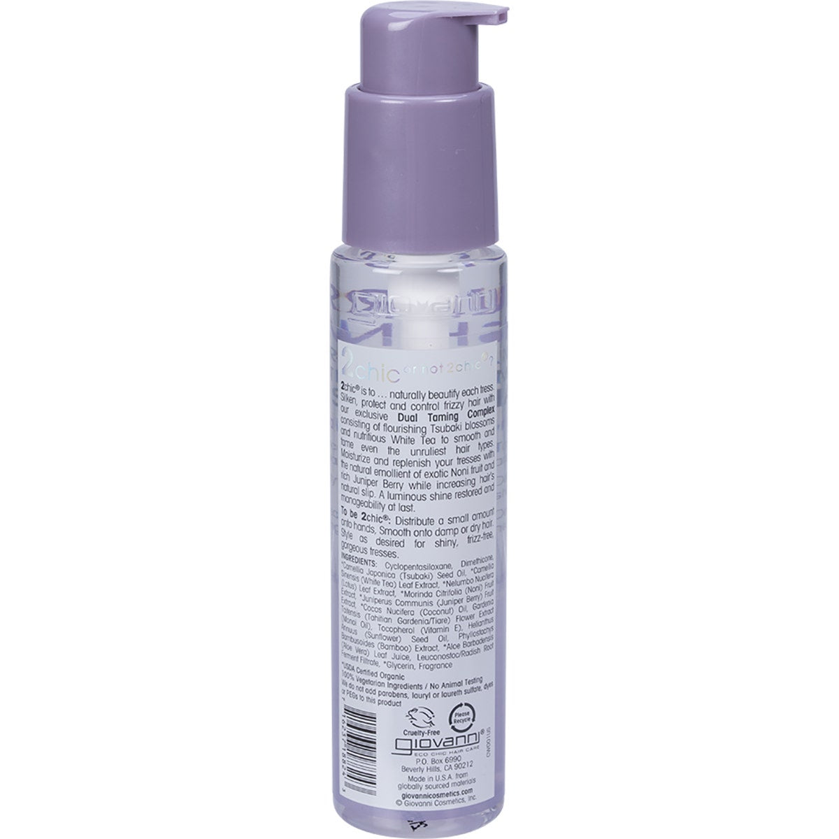 Giovanni Anti-Frizz Smoothing Hair Serum Ultra Shine All Hair 81ml