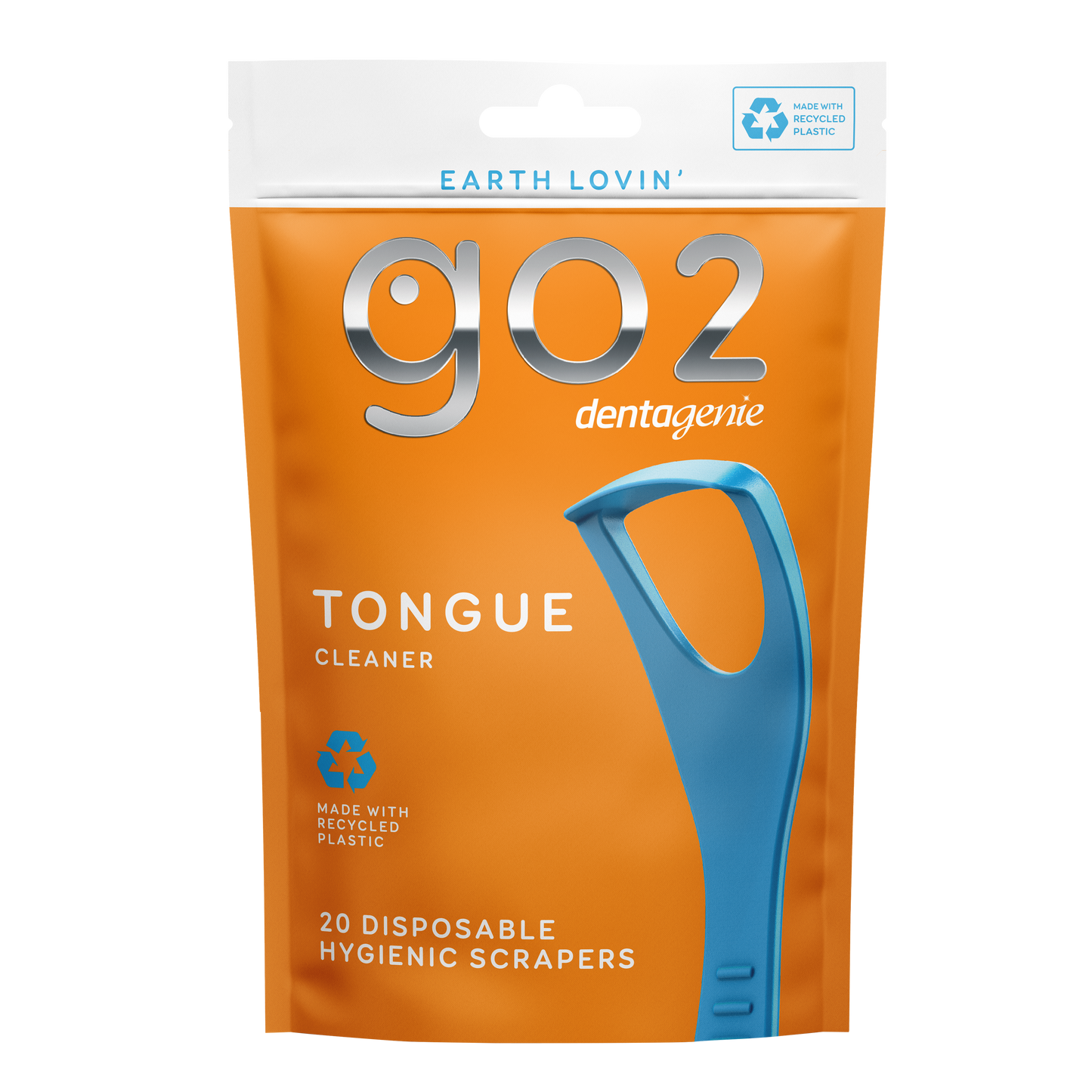 Go2 Dentagenie Disposible Tongue Cleaner 20pk