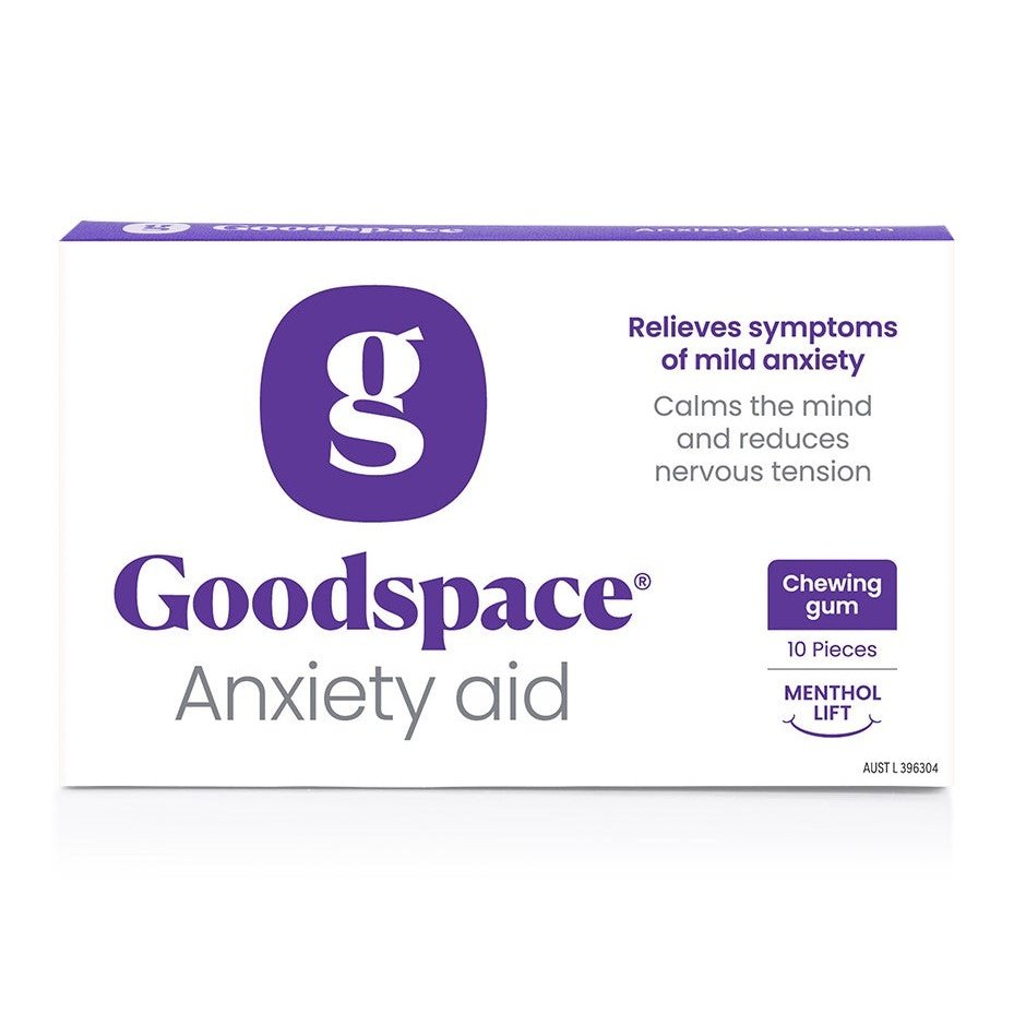 Goodspace Anxiety Aid Chewing Gum 10pk