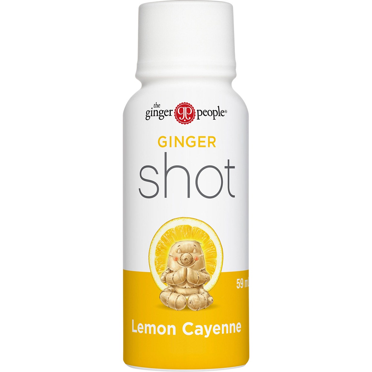 THE GINGER PEOPLE Ginger Shot Lemon & Cayenne 60ml 12PK