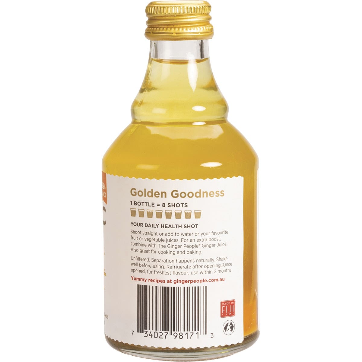 The Ginger People Turmeric Juice 99% Juice 237ml 6PK