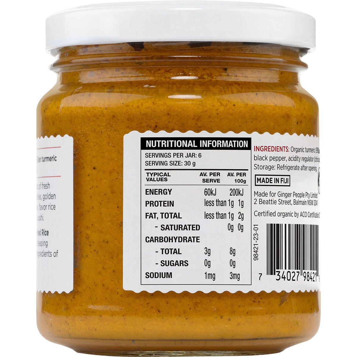 THE GINGER PEOPLE Turmeric Paste 190g