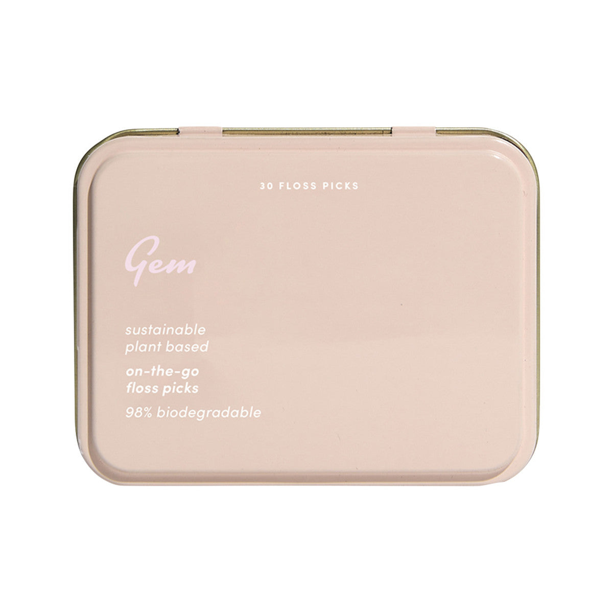 Gem On-The-Go Floss Picks Tin x 30 Pack