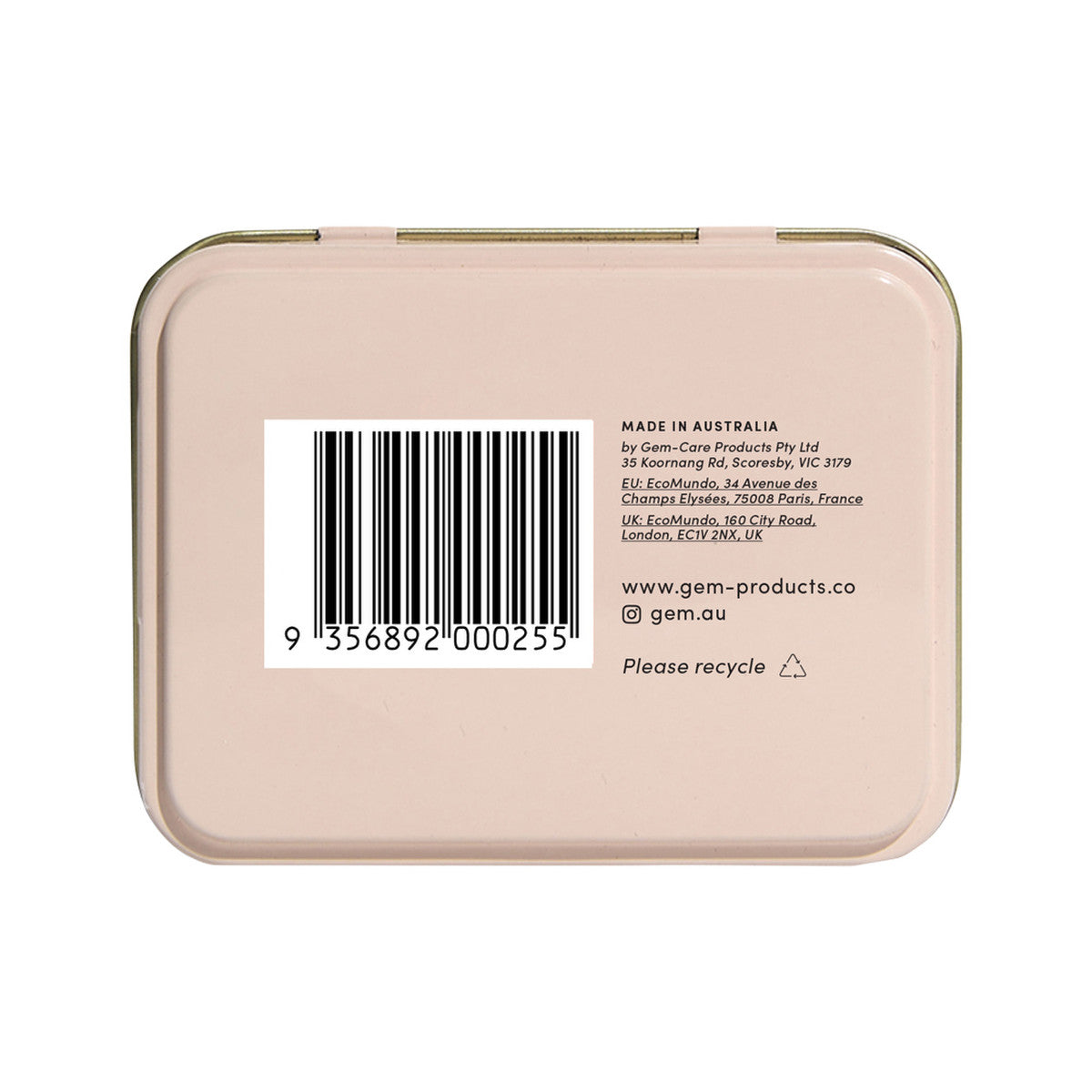 Gem On-The-Go Floss Picks Tin x 30 Pack