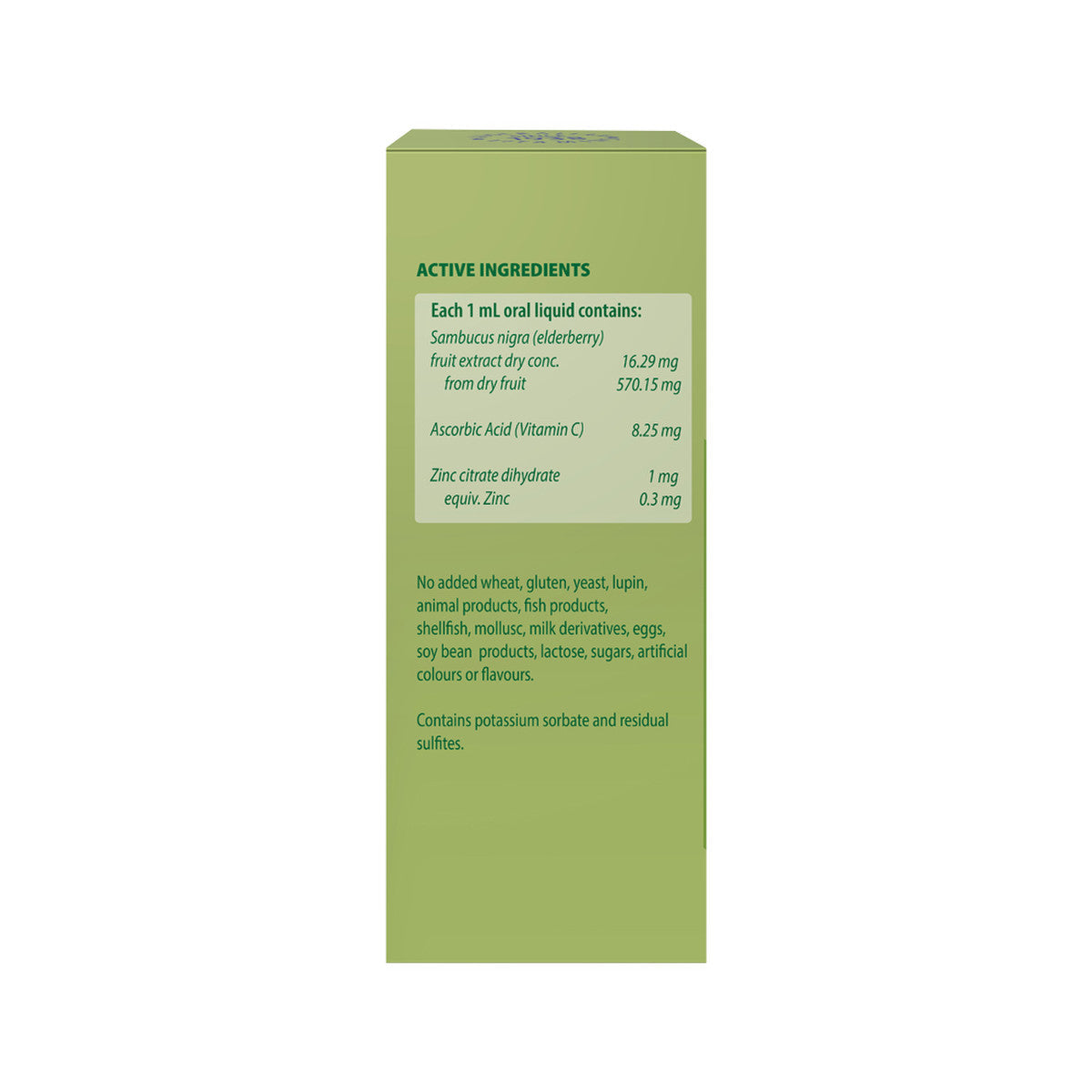 Henry Blooms Kids Liquid Cold & Flu with Elderberry Orange 100ml
