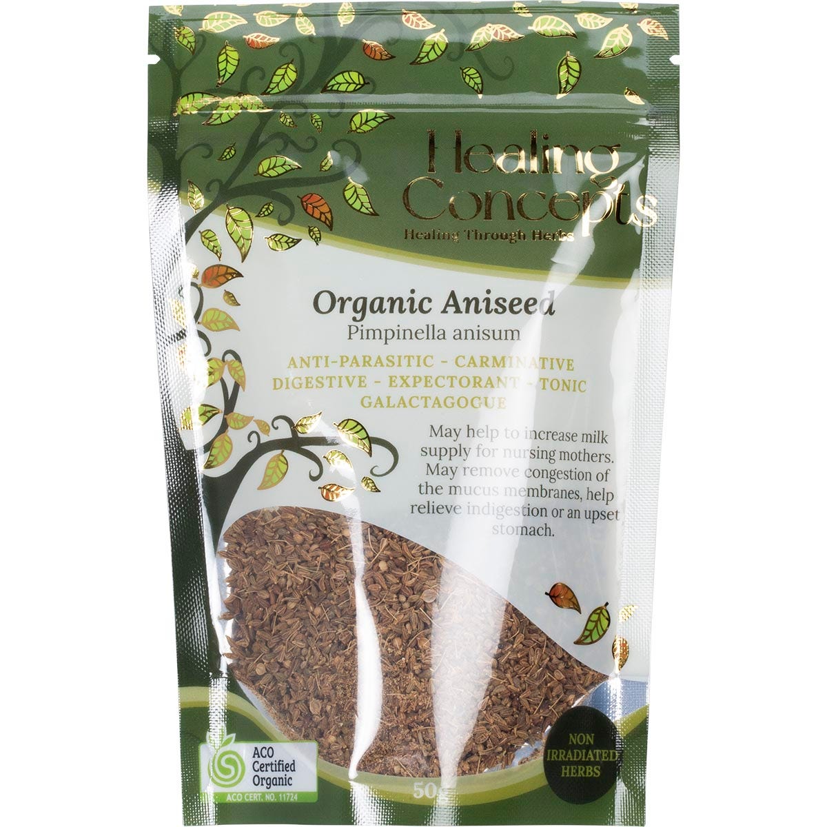 Healing Concepts Organic Aniseed 50g