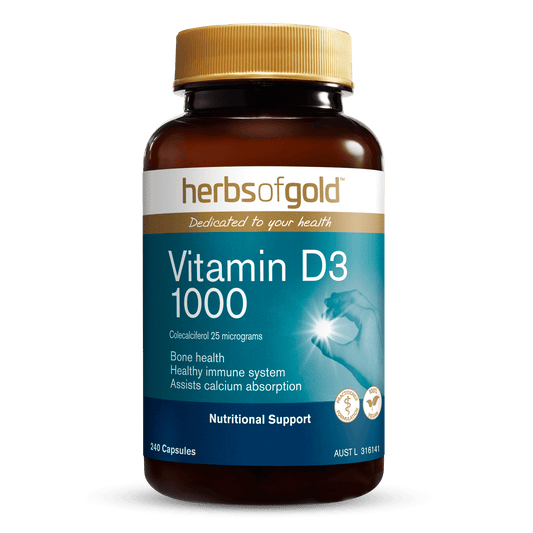 Herbs of Gold Vitamin D3 1000 240c