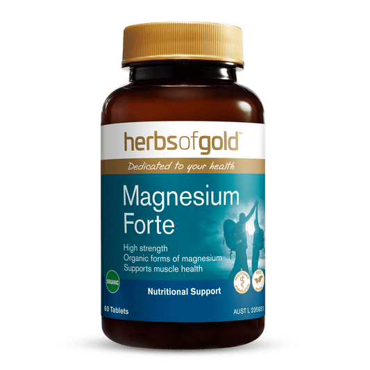Herbs of Gold Magnesium Forte Organic 60t