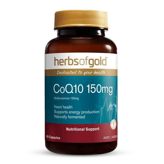 Herbs of Gold CoQ10 150mg 60c
