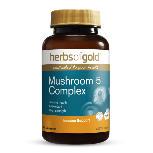 Herbs of Gold Mushroom 5 Complex 60c
