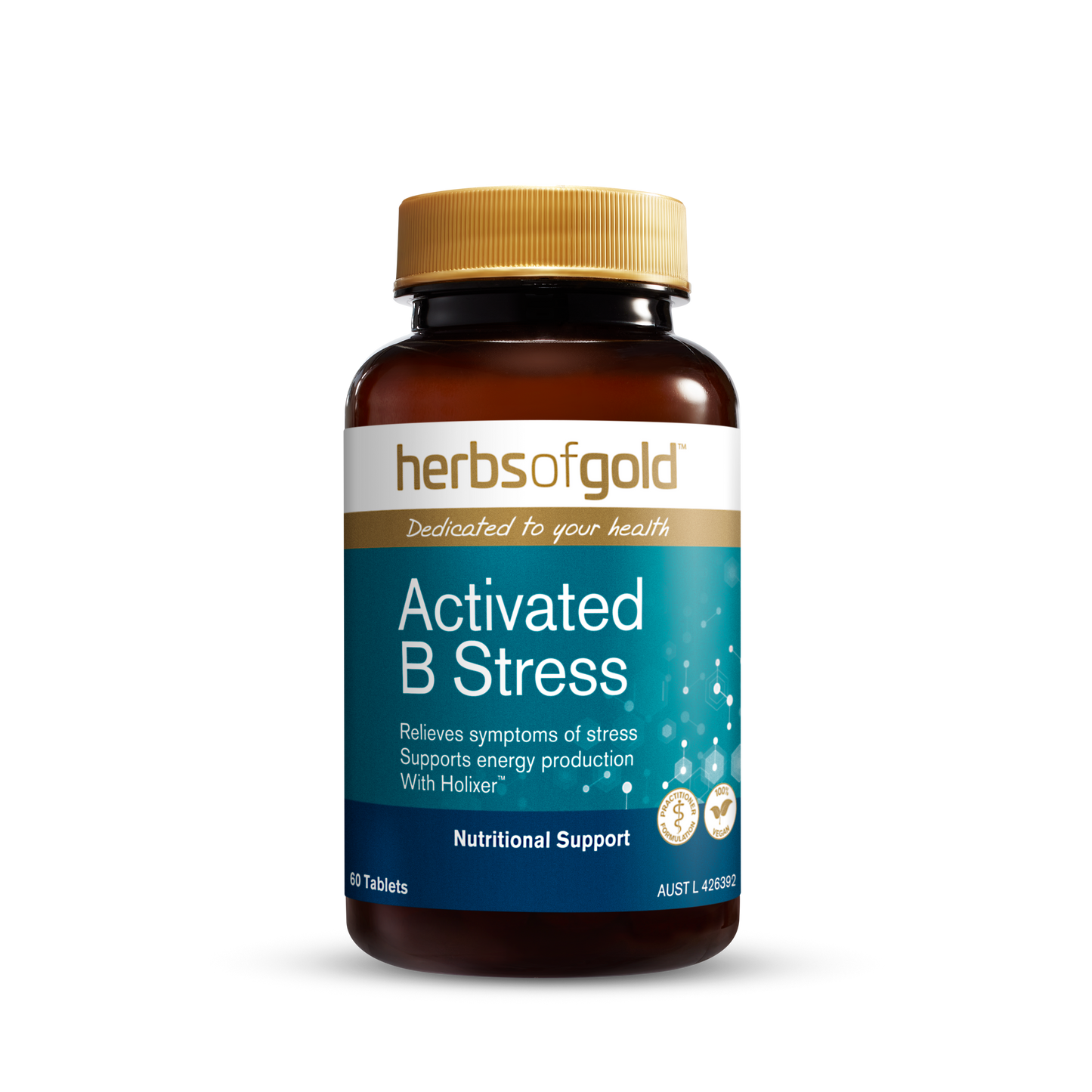 Herbs of Gold Vit B Activated Stress 60t