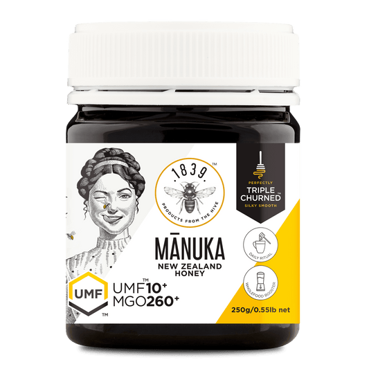 1839 Honey UMF 10+ Manuka Honey 250g