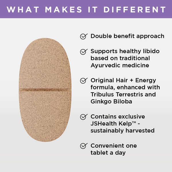 JSHEALTH HAIR+LIBIDO 30 TABLETS