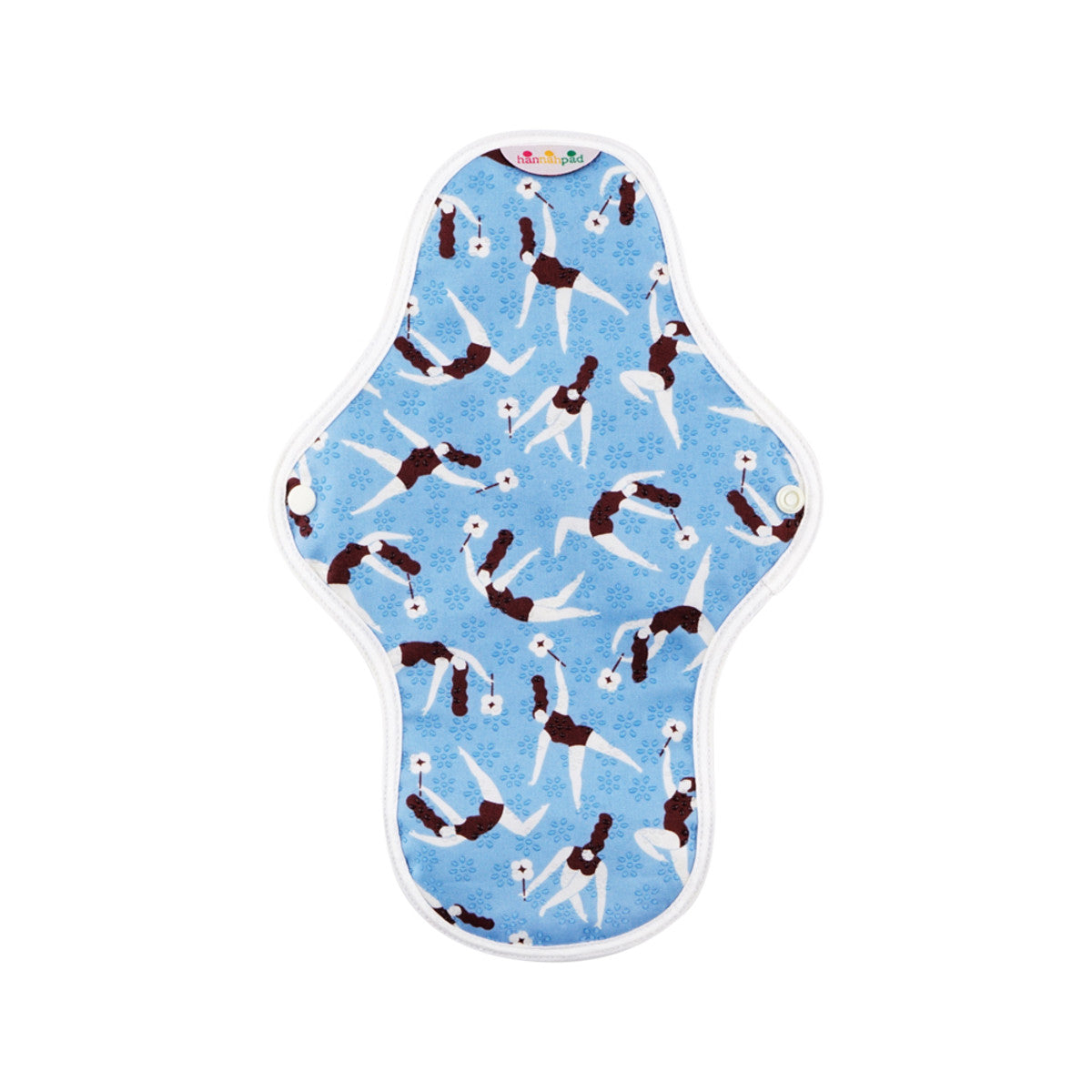 Hannah Pad Organic Cotton Reusable Cloth Pad Medium Extra Grip (Fabric supplied at random)