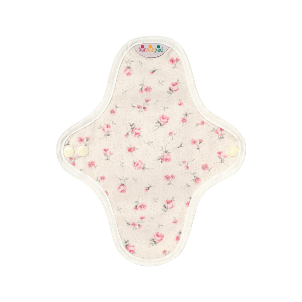 Hannah Pad Organic Cotton Reusable Cloth Pad Small Extra Grip x 2 Pack (Fabric supplied at random)