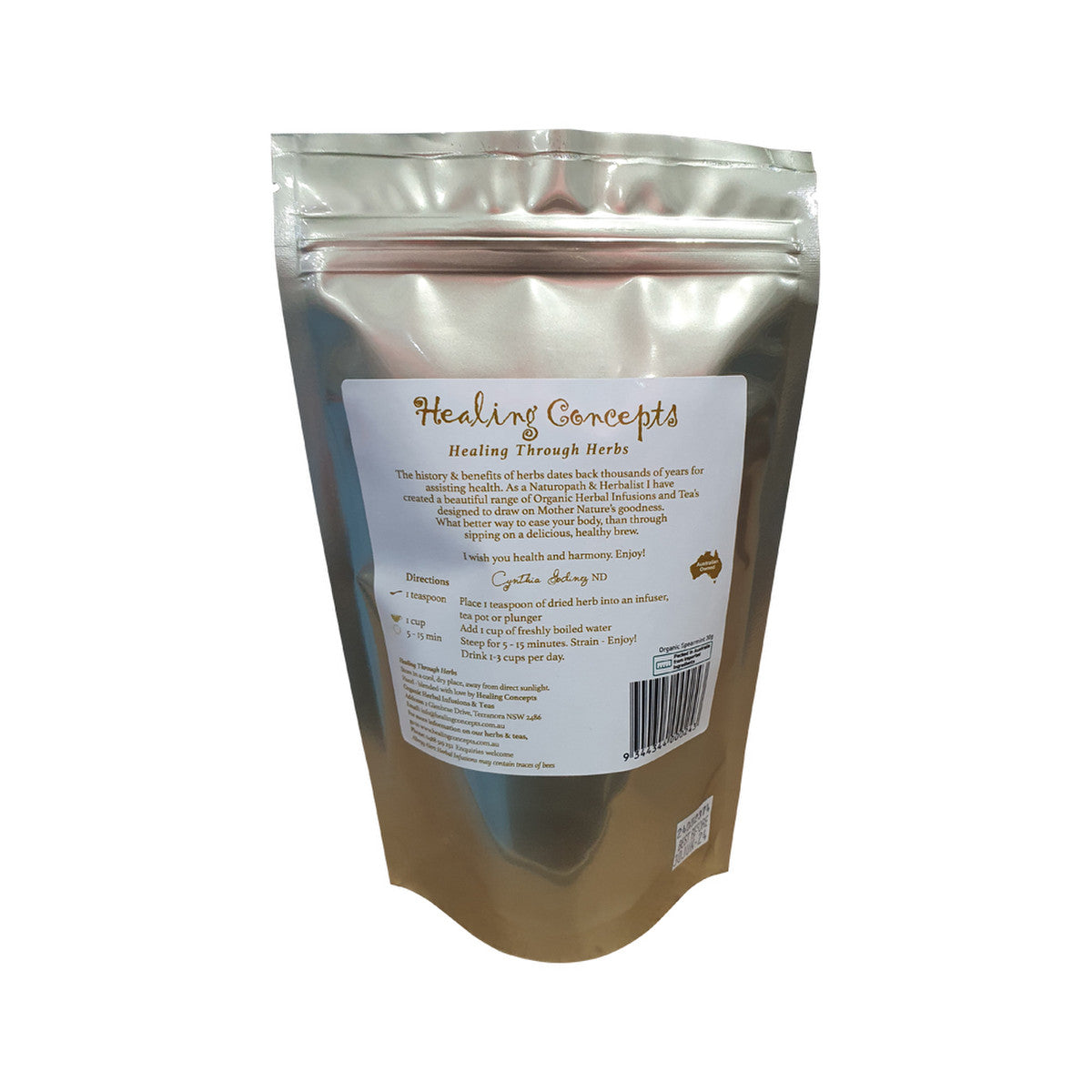 Healing Concepts Organic Spearmint 30g
