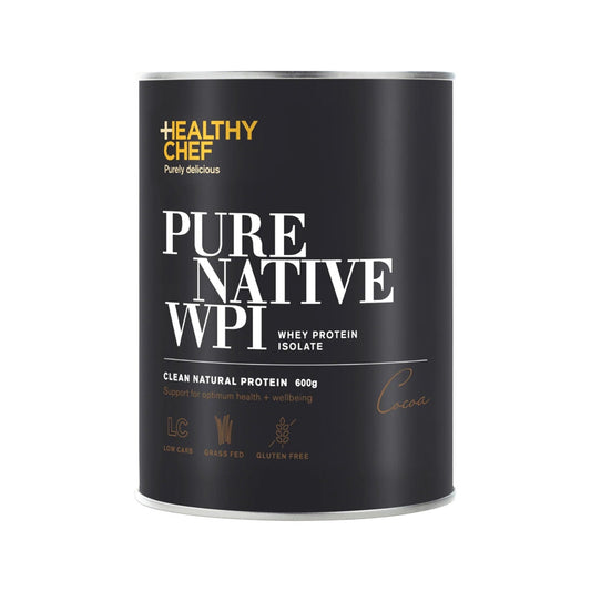 The Healthy Chef Pure Native Wpi (Whey Protein Isolate) Cocoa 600g