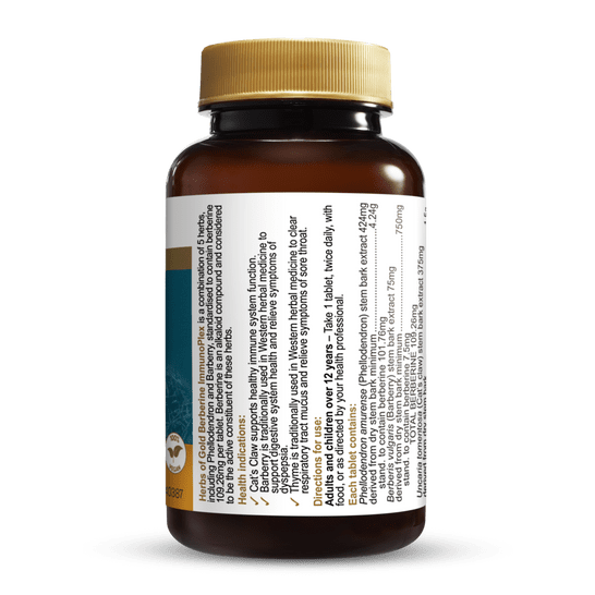 Herbs of Gold Berberine ImmunoPlex 30t