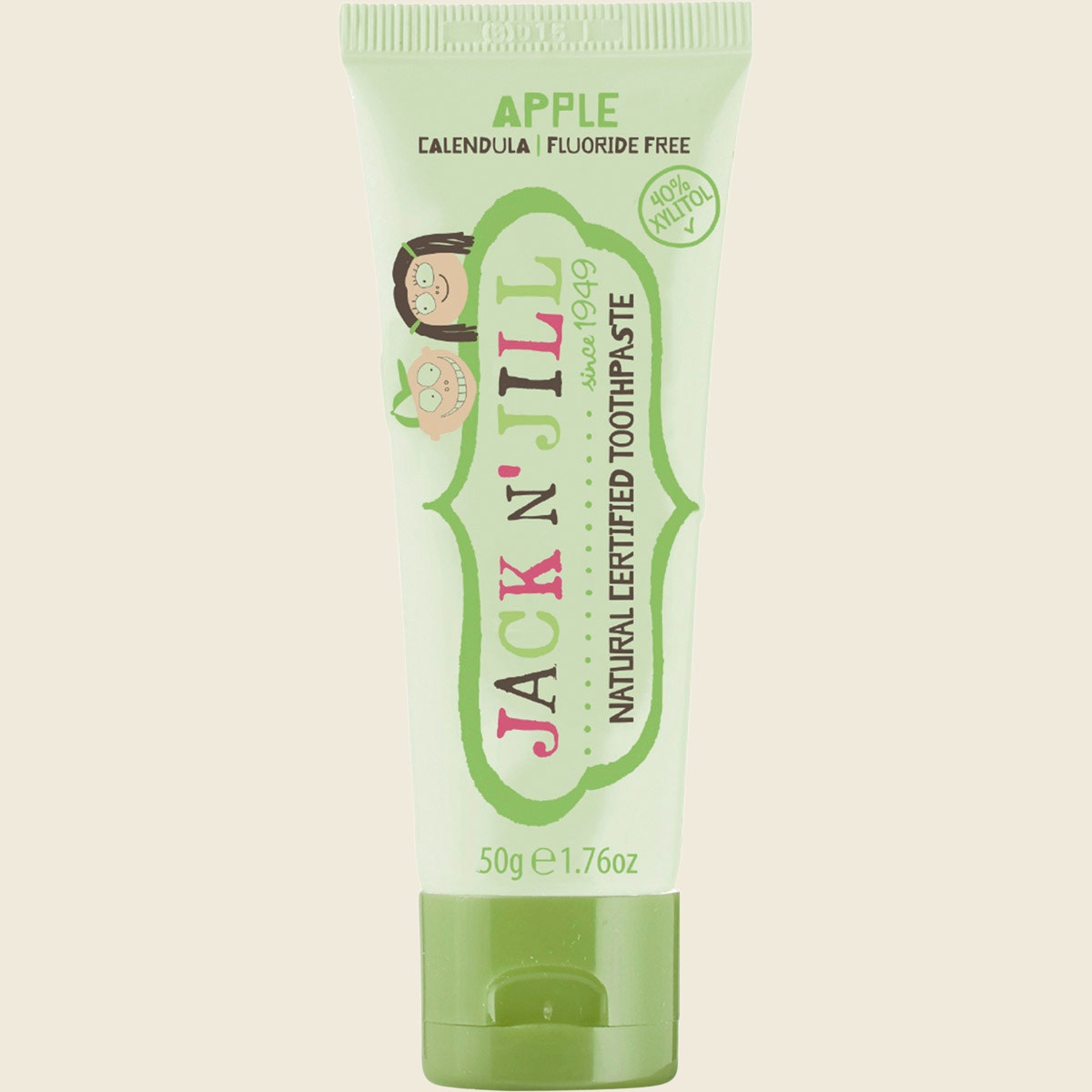 Jack N' Jill Toothpaste Children Two Flavour Pk Apple & Watermelon 6x50g