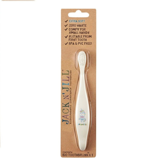 JACK N' JILL Toothbrush (Children) Unicorn - Biodegradable 1