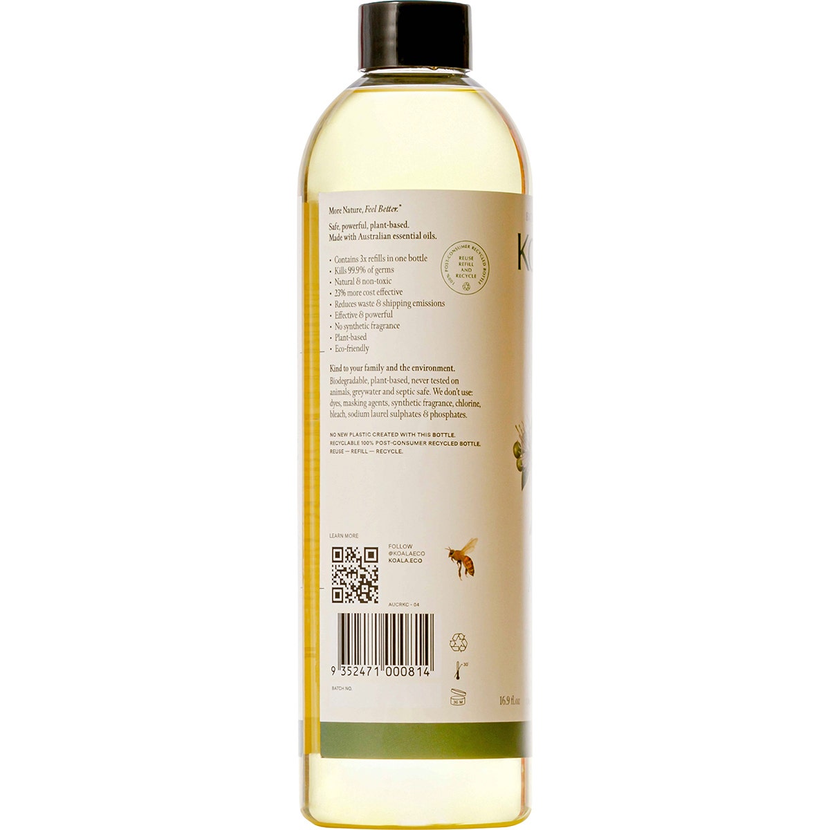 Koala Eco Multi-Purpose Kitchen Cleaner Mandarin Concentrated Refill 500ml