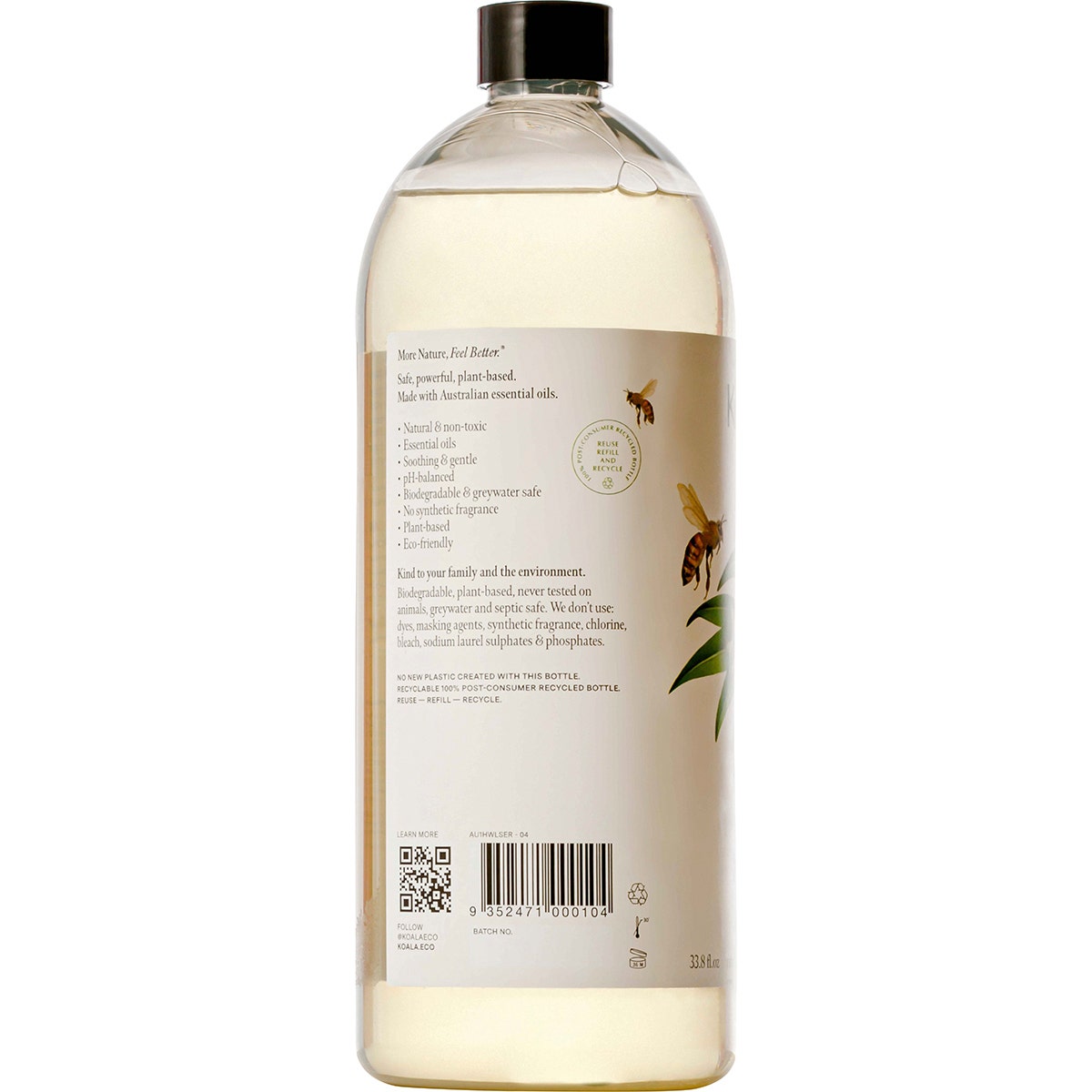 KOALA ECO Hand Wash Lemon Scented, Eucalyptus & Rosemary 1L
