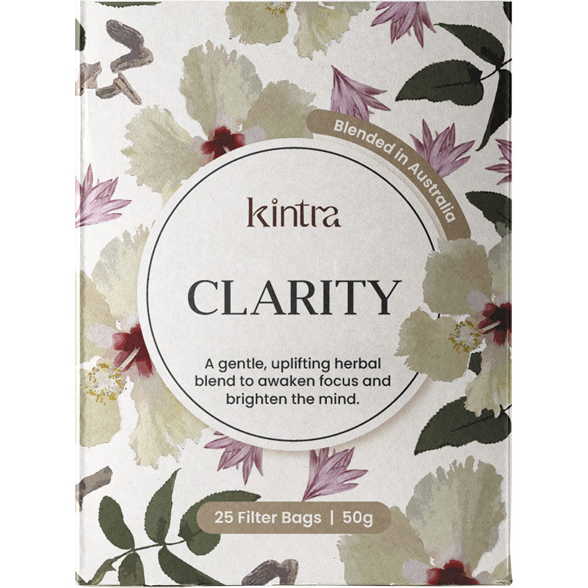 Kintra Foods Herbal Tea Bags Clarity 25pk