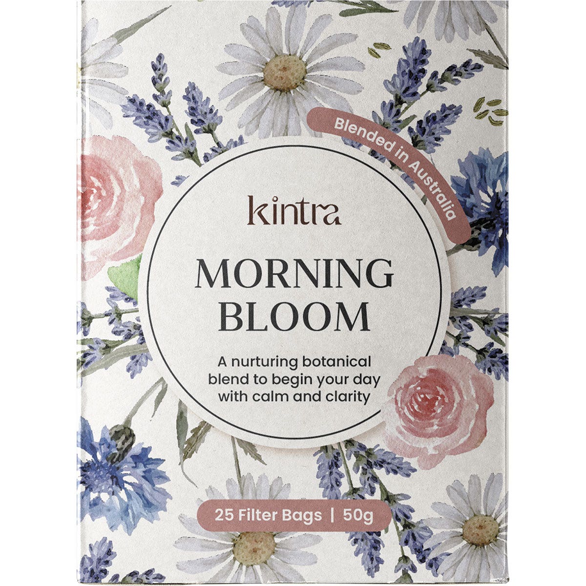 Kintra Foods Herbal Tea Bags Morning Bloom 25pk