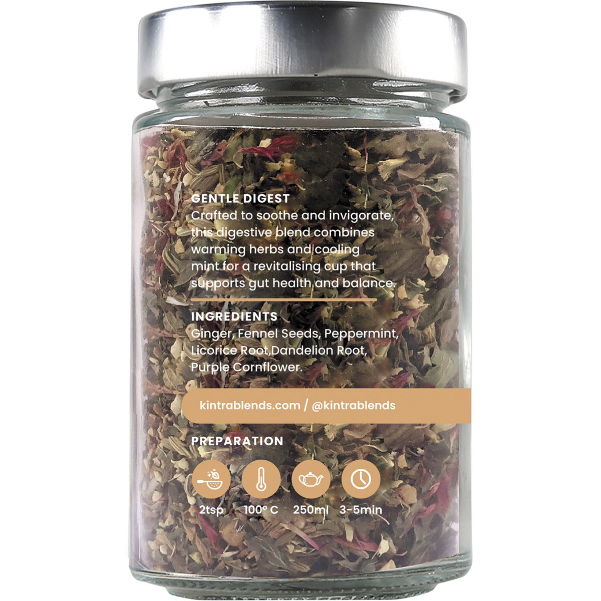Kintra Foods Loose Leaf Tea Gentle Digest 90g