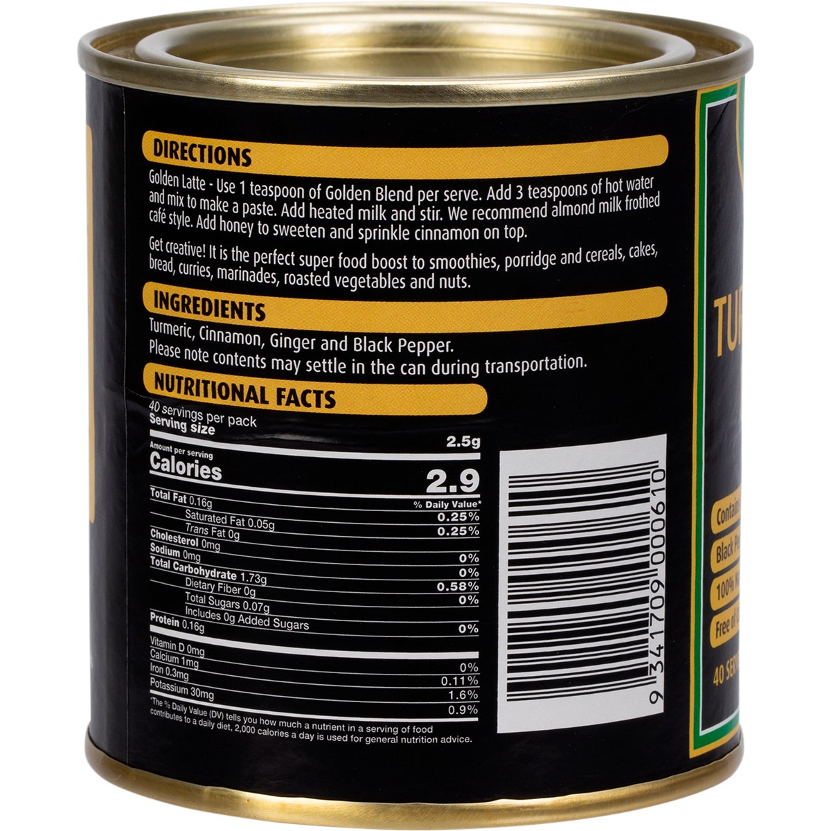 KINTRA FOODS Turmeric Golden Blend 100g
