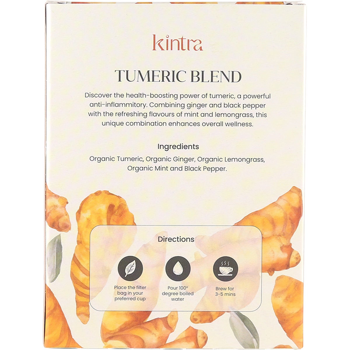 KINTRA FOODS Turmeric Blend Tea Bags 25