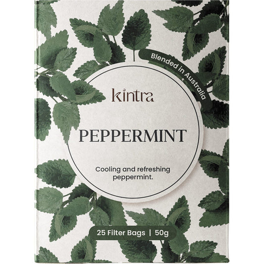 Kintra Foods Herbal Tea Bags Peppermint 25pk