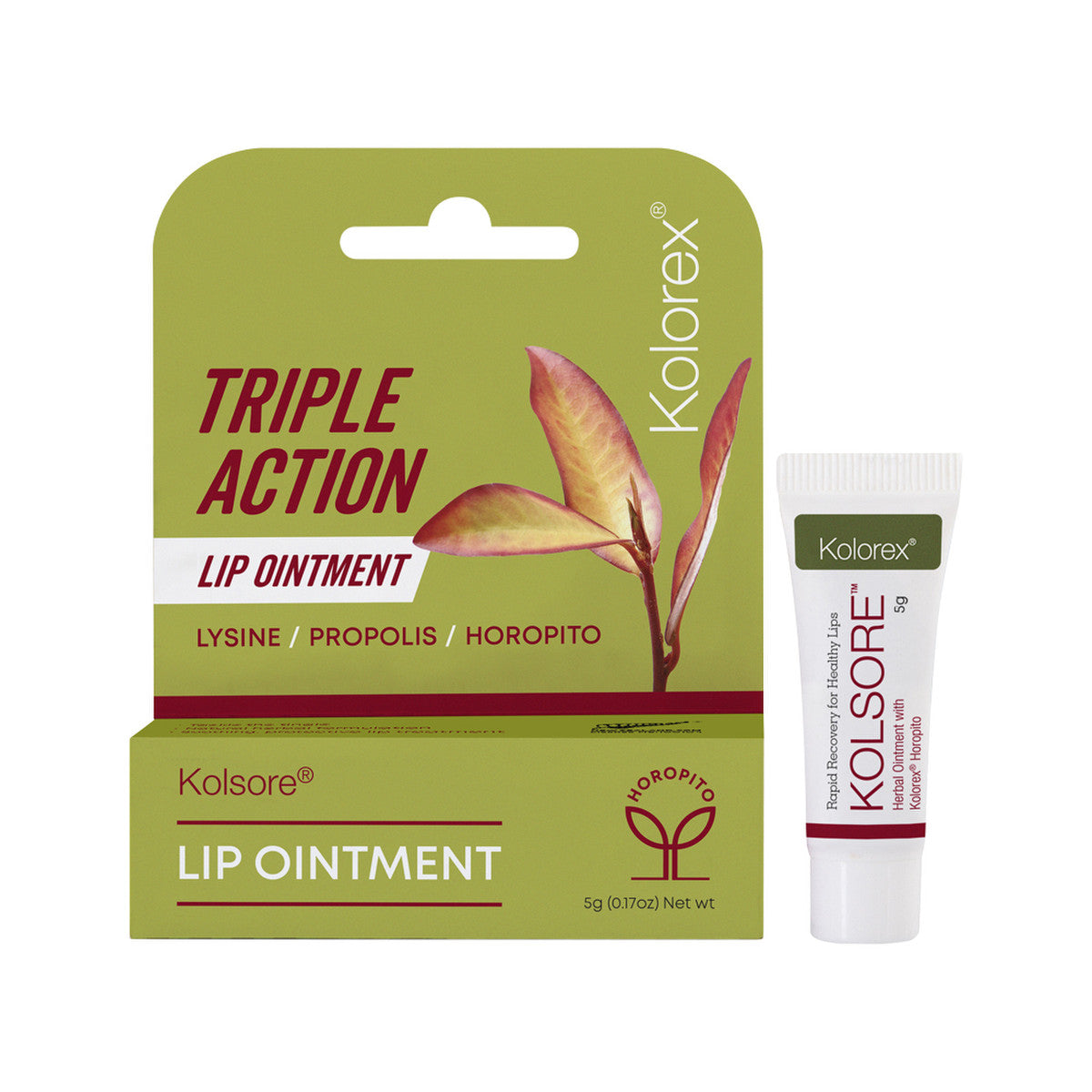 Kolorex Kolsore Triple Action Lip Ointment 5g