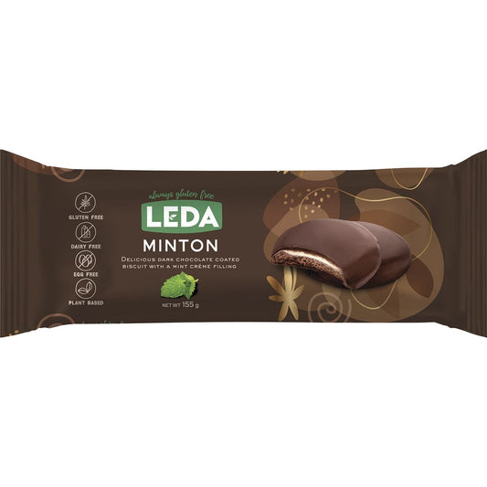 Leda Minton Biscuit 155g (Pack of 8)