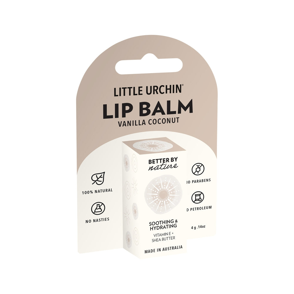 Little Urchin Lip Balm Vanilla Coconut 4g