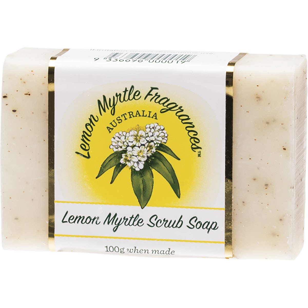 Lemon Myrtle Fragrances Soap Mixed - Plain & Exfoliant 100g