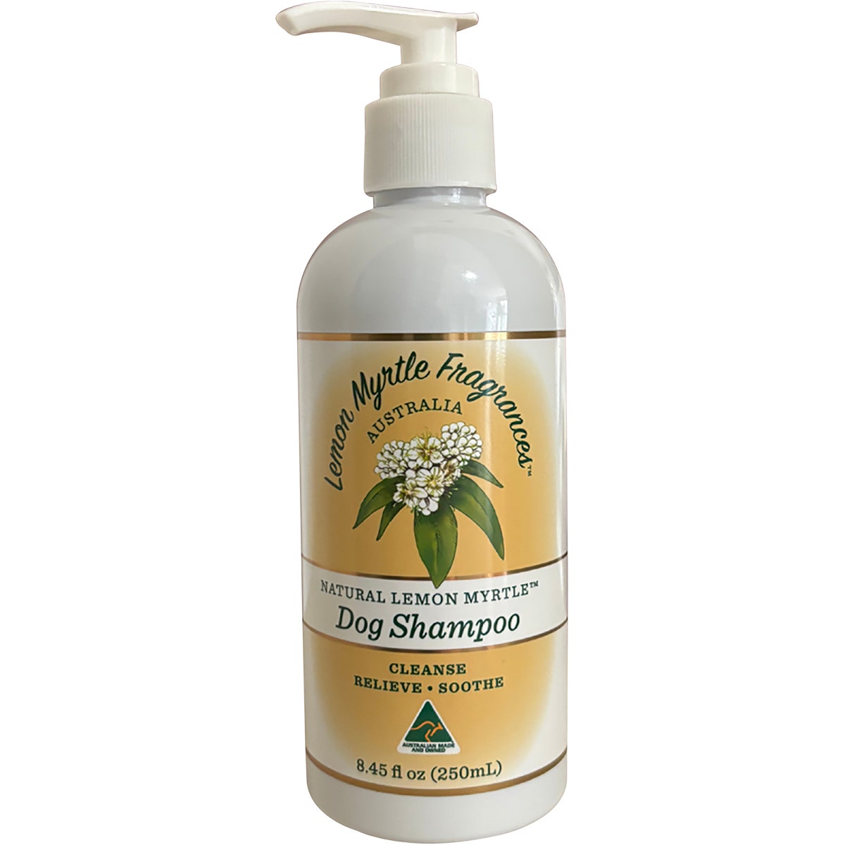 Lemon Myrtle Fragrances Dog Shampoo 250ml