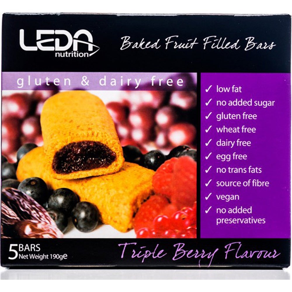 Leda Triple Berry Multi Pack 5pk 190g (Pack of 6)