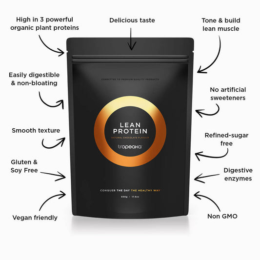 Tropeaka Lean Protein Choc Honeycomb 750g