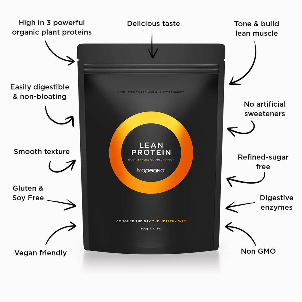 Tropeaka Lean Protein Salted Caramel 500g