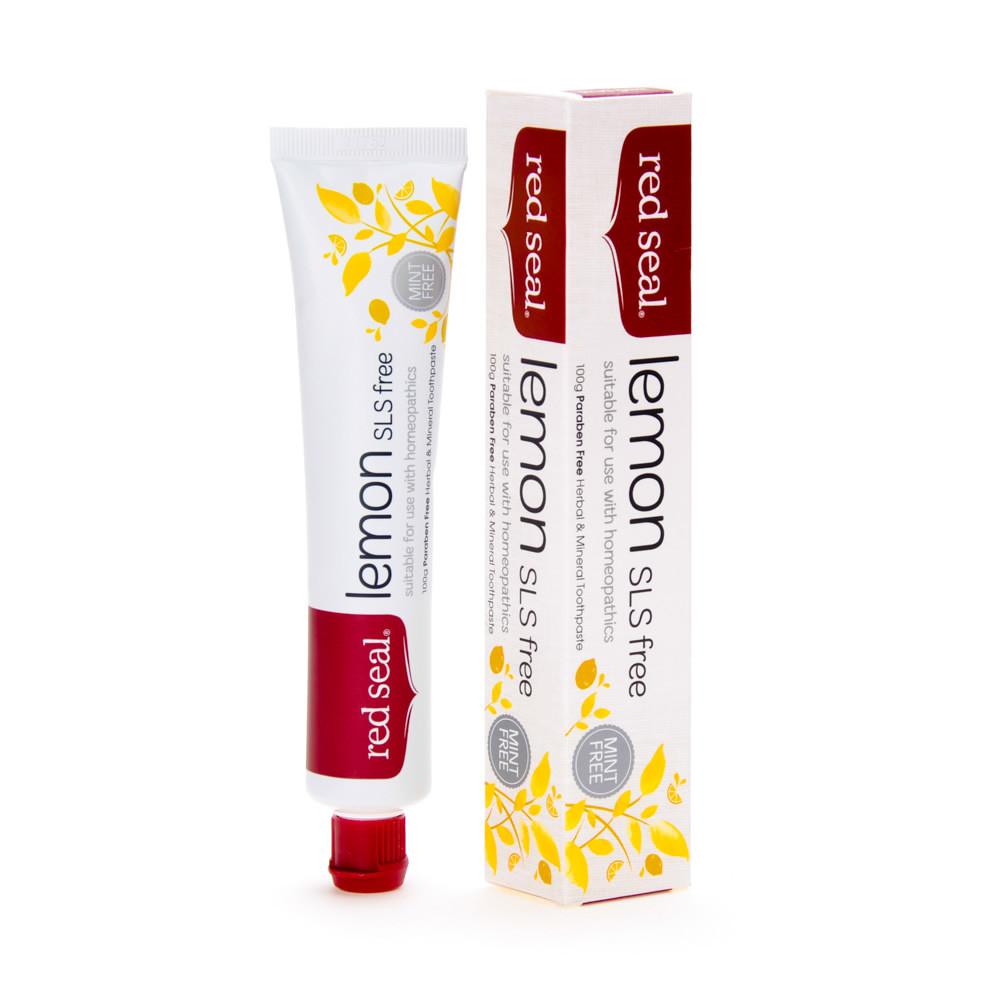 Red Seal Lemon SLS Free Toothpaste 100g