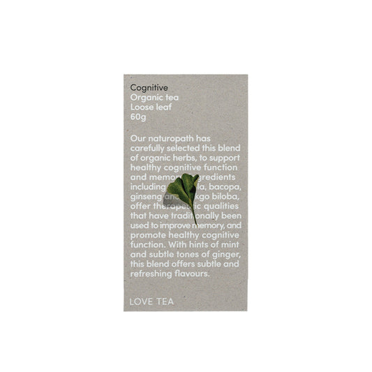Love Tea Organic Cognitive Tea Loose Leaf 60g