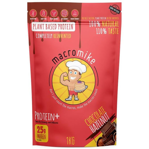 MACRO MIKE Peanut Plant Protein Chocolate Hazelnut 1kg