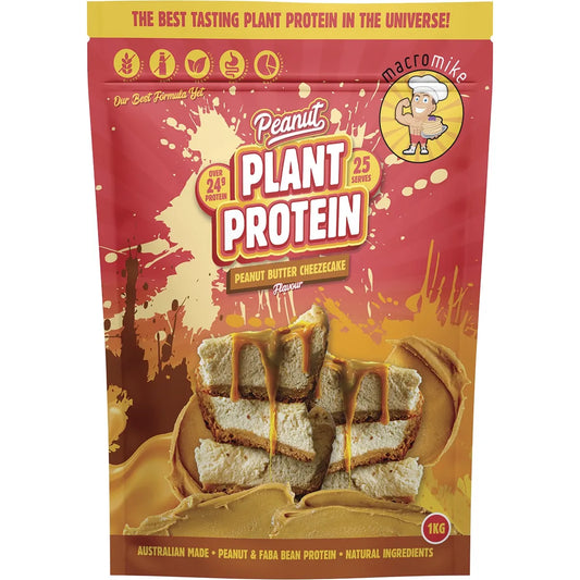 Macro Mike Peanut Plant Protein Peanut Butter Cheezecake 1kg