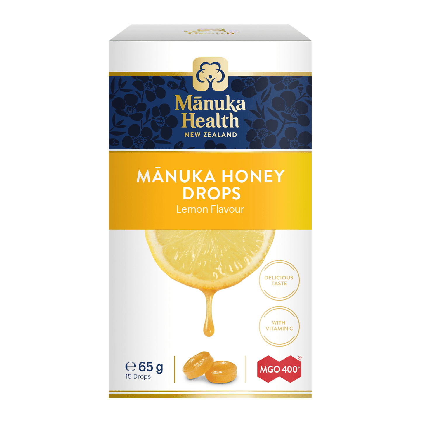 Manuka Health Lozenges Manuka&Lemon MGO400+ 15s