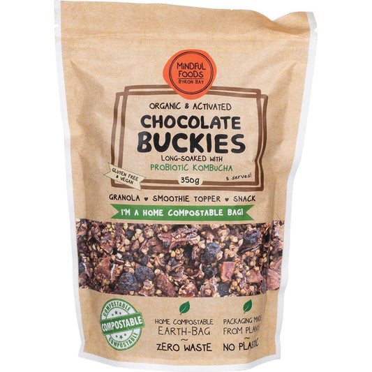 Mindful Foods Buckies Chocolate 350g