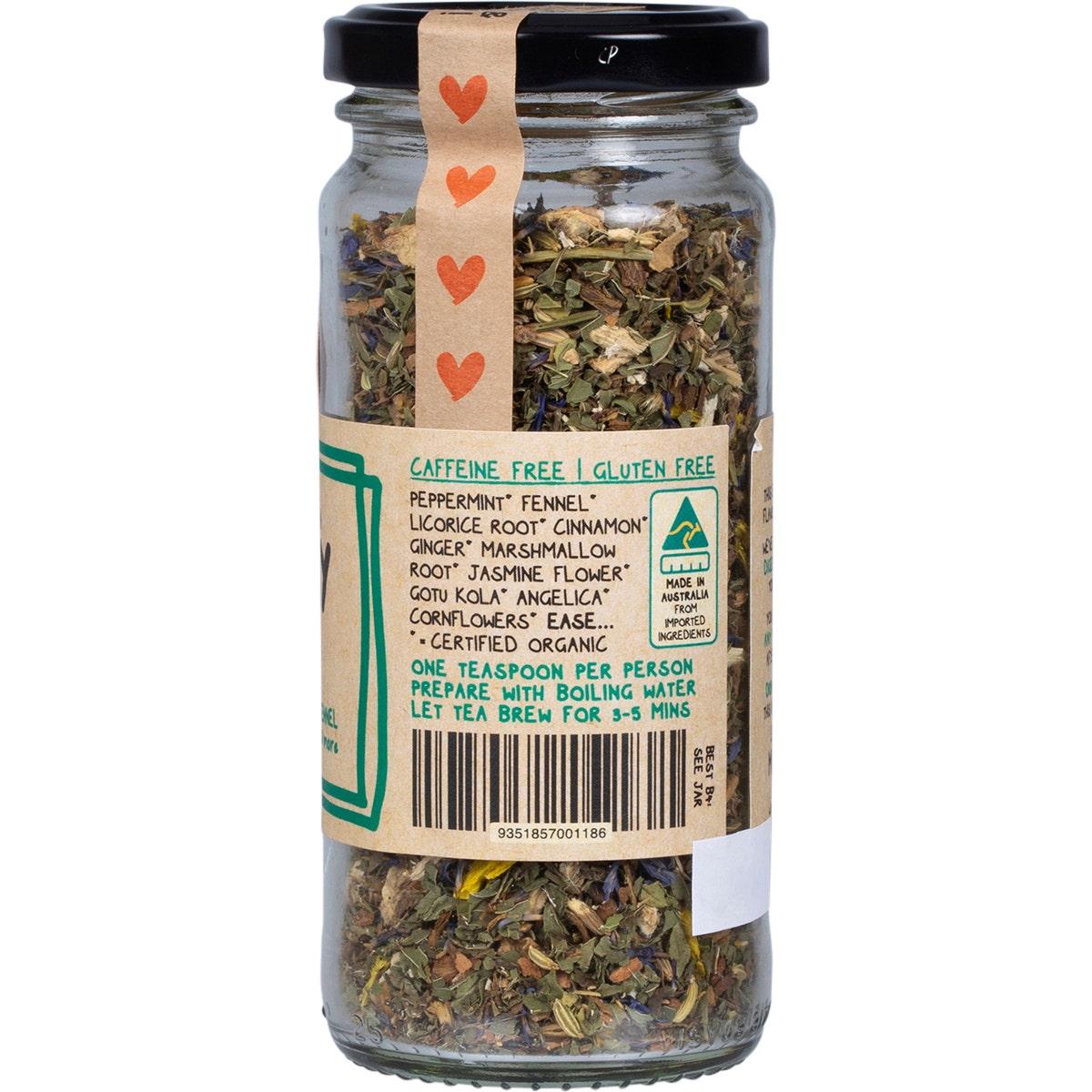 MINDFUL FOODS Tummy Tea Organic Herbal Tea 45g